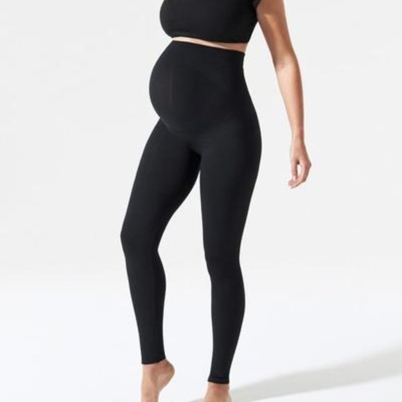 BLANQI SZ LARGE EVERYDAY MATERNITY BELLY SUPPORT LEGGINGS - Picture 1 of 7